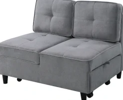 OTTO home Schlafsofa »Freddy, Loungesessel, Gästebett, Problemlöser« wandelbar zum Loungesessel, Relaxliege und Gästebett, inkl. Kissen