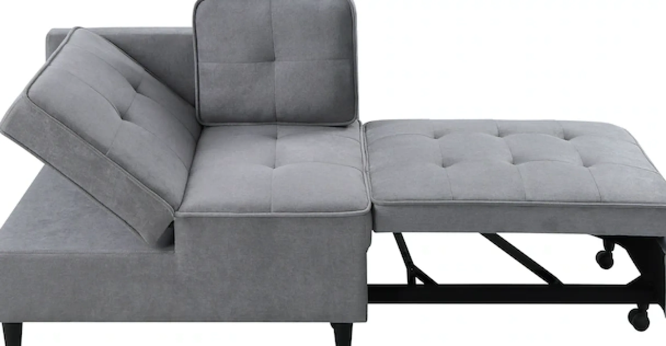 OTTO home Schlafsofa »Freddy, Loungesessel, Gästebett, Problemlöser« wandelbar zum Loungesessel, Relaxliege und Gästebett, inkl. Kissen
