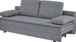 OTTO home Schlafsofa »JANNIKO Feinstruktur, Breite: 193 cm, Liegefläche 124x193 cm« mit Bettfunktion & Bettkasten, Matten-Polsterung