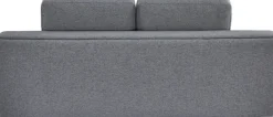 OTTO home Schlafsofa »JANNIKO Feinstruktur, Breite: 193 cm, Liegefläche 124x193 cm« mit Bettfunktion & Bettkasten, Matten-Polsterung