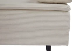 OTTO home Schlafsofa »JANNIKO Cord, Breite: 193 cm, Liegefläche 124x193 cm, softer Cord« mit Bettfunktion & Bettkasten