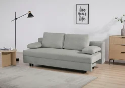 OTTO home Schlafsofa »ONNIKO Cord, Breite: 192 cm, Liegefläche 121x192 cm, softer Cord-Bezug« mit Bettfunktion & Bettkasten