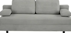 OTTO home Schlafsofa »ONNIKO Cord, Breite: 192 cm, Liegefläche 121x192 cm, softer Cord-Bezug« mit Bettfunktion & Bettkasten