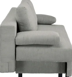 OTTO home Schlafsofa »ONNIKO Cord, Breite: 192 cm, Liegefläche 121x192 cm, softer Cord-Bezug« mit Bettfunktion & Bettkasten