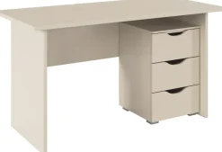 OTTO home Schreibtisch »Computertisch Schreibtisch mit Schubladen Kinderschreibtisch MARLENE« Breite 140 cm,mit 3 geräumigen Schubladen und SOFT-CLOSE-FUNKTION MADE IN GERMANY