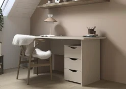 OTTO home Schreibtisch »Computertisch Schreibtisch mit Schubladen Kinderschreibtisch MARLENE« Breite 140 cm,mit 3 geräumigen Schubladen und SOFT-CLOSE-FUNKTION MADE IN GERMANY