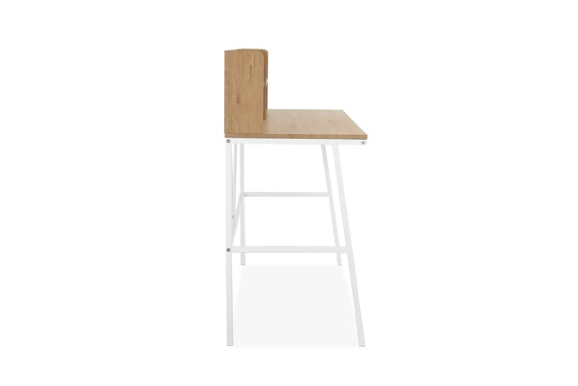 OTTO home Schreibtisch »Jaxson« 1 Stk. tlg. weißes Gestell aus Metall,Breite 120 cm