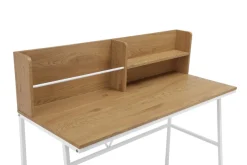 OTTO home Schreibtisch »Jaxson« 1 Stk. tlg. weißes Gestell aus Metall,Breite 120 cm
