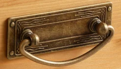 OTTO home Schreibtisch »Konrad« aus zertifiziertem Massivholz, mit Schubladen, Breite 129 cm