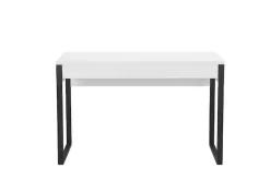 OTTO home Schreibtisch »Moid, Computertisch im modernen Design,« Breite 120/140/160 cm, mit Metallbeinen & Schublade