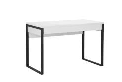 OTTO home Schreibtisch »Moid, Computertisch im modernen Design,« Breite 120/140/160 cm, mit Metallbeinen & Schublade