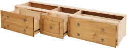OTTO home Schubkasten »Hugo, Bettkastenmodul mit 3 Schubladen für eine Bettseite« für das gleichnamige Massivholzbett, massive Kiefer, FSC®
