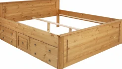 OTTO home Schubkasten »Hugo, Bettkastenmodul mit 3 Schubladen für eine Bettseite« für das gleichnamige Massivholzbett, massive Kiefer, FSC®