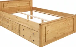 OTTO home Schubkasten »Hugo, Bettkastenmodul mit 3 Schubladen für eine Bettseite« für das gleichnamige Massivholzbett, massive Kiefer, FSC®