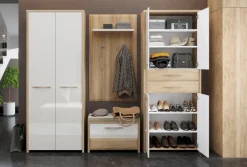 OTTO home Schuhbank »Gala« hochwertig UV lackiert, mit Sitzkissen, Breite 70cm