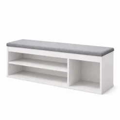 OTTO home Schuhbank »Schuchschrank 100,Schuhregal, Schuhtruhe, Schuhkommode, Sitzbank« Inkl. bequemem Sitzkissen mit Stauraum darunter