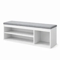OTTO home Schuhbank »Schuchschrank 100,Schuhregal, Schuhtruhe, Schuhkommode, Sitzbank« Inkl. bequemem Sitzkissen mit Stauraum darunter