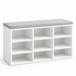 OTTO home Schuhbank »Schuchschrank 80,Schuhregal, Schuhtruhe, Schuhkommode, Sitzbank« mit bequemer, abnehmbarer Sitzauflage