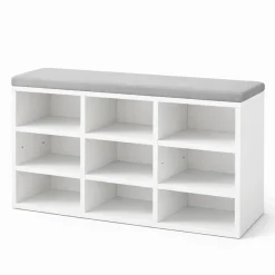 OTTO home Schuhbank »Schuchschrank 80,Schuhregal, Schuhtruhe, Schuhkommode, Sitzbank« mit bequemer, abnehmbarer Sitzauflage