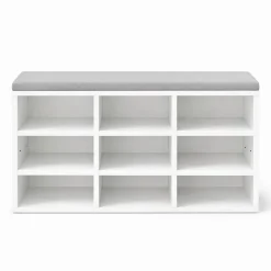 OTTO home Schuhbank »Schuchschrank 80,Schuhregal, Schuhtruhe, Schuhkommode, Sitzbank« mit bequemer, abnehmbarer Sitzauflage