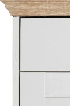 OTTO home Schuhkommode »Binz« mit schönen Metallgriffen und vielen Stauraummöglichkeiten, Höhe 105cm