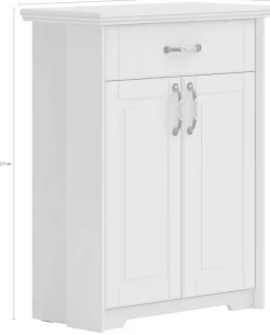OTTO home Schuhschrank »Evergreen« (H/B/T): 100,7/79/38,5cm,hochwertig UV lackiert, Soft-Close-Funktion