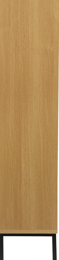 OTTO home Schuhschrank »Feines« aus massiver Esche, Metallgestell mit Pulverbeschichtung, Breite 80 cm