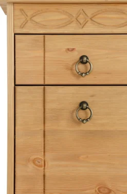 OTTO home Schuhschrank »Indra« aus massiver Kiefer, FSC®, Breite 70 cm, Platz für ca. 9 Paar Schuhe
