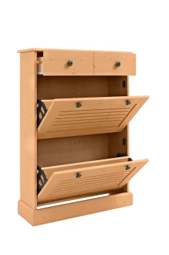 OTTO home Schuhschrank »Liotta« Mit 2 Klappen und 1 Schublade