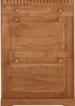 OTTO home Schuhschrank »Lisa« mit 1 Schubkasten und 2 Klappen, Höhe 105 cm, Breite 75 cm
