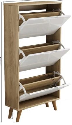 OTTO home Schuhschrank »Lund« FSC-zertifiziertem Holz, ABS-Kanten, Breite 62 cm