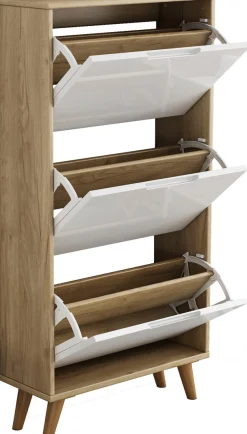 OTTO home Schuhschrank »Lund« FSC-zertifiziertem Holz, ABS-Kanten, Breite 62 cm