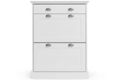 OTTO home Schuhschrank »Motala« mit 2 Klappen u. 1 Schublade, Platz für 12-14 paar Schuhe, Höhe 105 cm