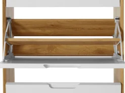 OTTO home Schuhschrank »Pandrup« mit 3 Klappen, ca. 5 Paar Schuhe pro Klappe, Höhe 125 cm