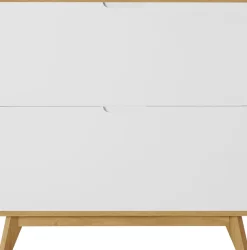 OTTO home Schuhschrank »Pandrup« mit 2 Klappen, ca. 8 Paar Schuhe pro Klappe, Höhe 90 cm