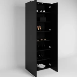 OTTO home Schuhschrank »Paris« 2-türiger griffloser geräumiger Schuhschrank mit einer Höhe von 200 cm