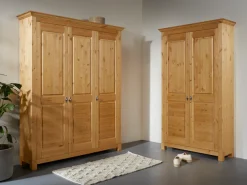 OTTO home Schuhschrank »Rauna« aus massiver Kiefer, viel Stauraum