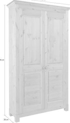 OTTO home Schuhschrank »Rauna« aus massiver Kiefer, viel Stauraum