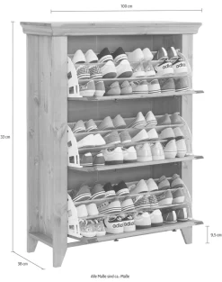 OTTO home Schuhschrank »Skandinavia« in 2 Größen