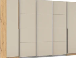 OTTO home Schwebetürenschrank »Dreh-/Schwebetürenschrank Kleiderschrank Familie, Agordo« im angesagten Mix aus Dreh- und Schwebetüren,B/H/T 301x210X62cm viele Farben verfügbar TOPSELLER Made in GERMANY
