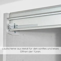OTTO home Schwebetürenschrank »Dreh-/Schwebetürenschrank Kleiderschrank Familie, Agordo« im angesagten Mix aus Dreh- und Schwebetüren,B/H/T 301x210X62cm viele Farben verfügbar TOPSELLER Made in GERMANY