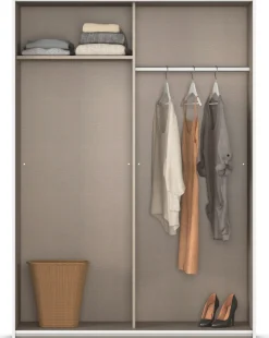 OTTO home Schwebetürenschrank »PAULLY Schlafzimmerschrank GarderobePreiskracher« Kleiderschrank Breite 131 cm Bestseller MADE IN GERMANY