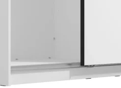 OTTO home Schwebetürenschrank »Sierra klassischer Kleiderschrank Wäscheschrank 179 oder 217cm breit« mit kompletter Inneneinteilung, FSC®-zertifizierter Holzwerkstoff