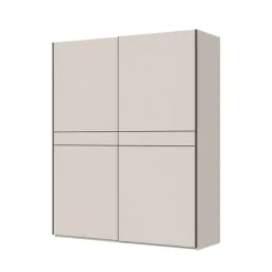 OTTO home Schwebetürenschrank »Opera Kleiderschrank, Schlafzimmerschrank, Garderobe, Schrank« UV lackiert, Soft Close Funktion, Höhenverstellbare Füße