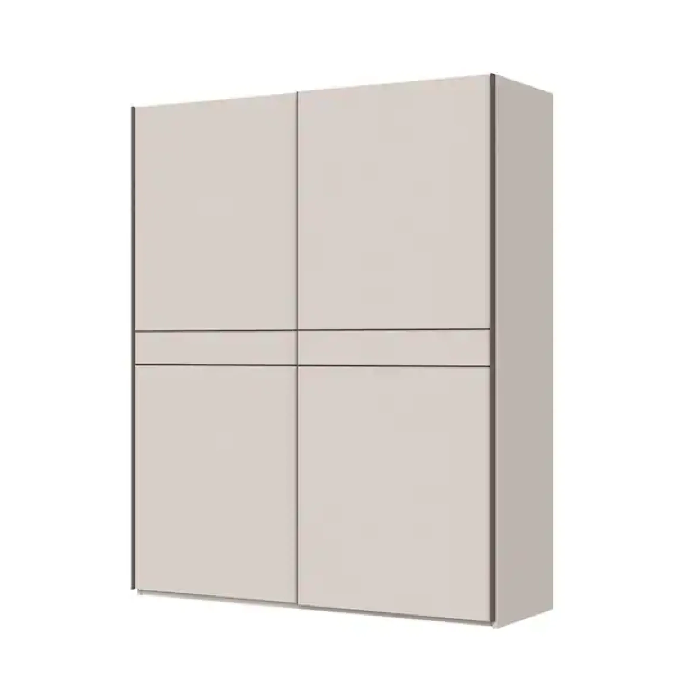 OTTO home Schwebetürenschrank »Opera Kleiderschrank, Schlafzimmerschrank, Garderobe, Schrank« UV lackiert, Soft Close Funktion, Höhenverstellbare Füße