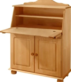 OTTO home Sekretär »Mette, Schreibtisch im Landhausstil,« aus Massivholz, Breite 82 cm