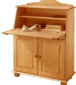 OTTO home Sekretär »Mette, Schreibtisch im Landhausstil,« aus Massivholz, Breite 82 cm