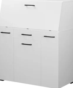 OTTO home Sekretär »Moid, Home-Office-Schreibtisch,« viele Stauraummöglichkeiten, kompaktes & modernes Design, B. 88,5 cm