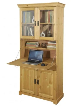 OTTO home Sekretär »Rügen« aus massiver Kiefer, Breite 94 cm, made in EU