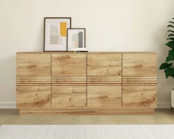 OTTO home Sideboard »Angers« Kommode, Push-to-open, 4 Türen, Breite 180 cm
